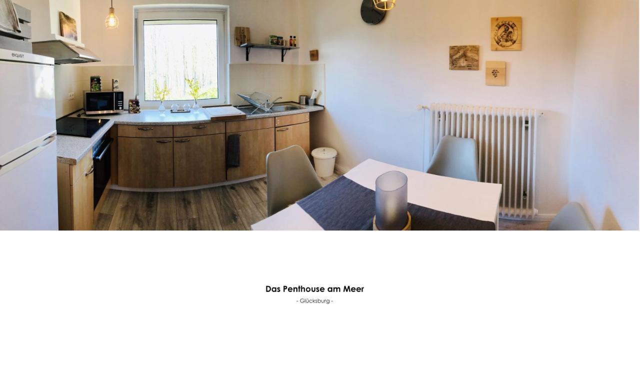 Das Penthouse Am Meer - Logenplatz An Der Foerde - Γκλύξμπουργκ Εξωτερικό φωτογραφία