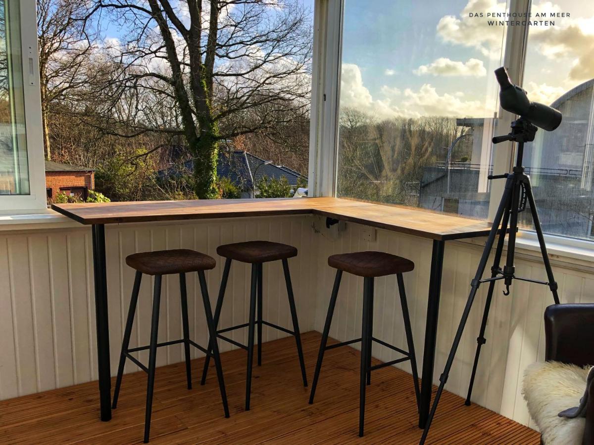 Das Penthouse Am Meer - Logenplatz An Der Foerde - Γκλύξμπουργκ Εξωτερικό φωτογραφία
