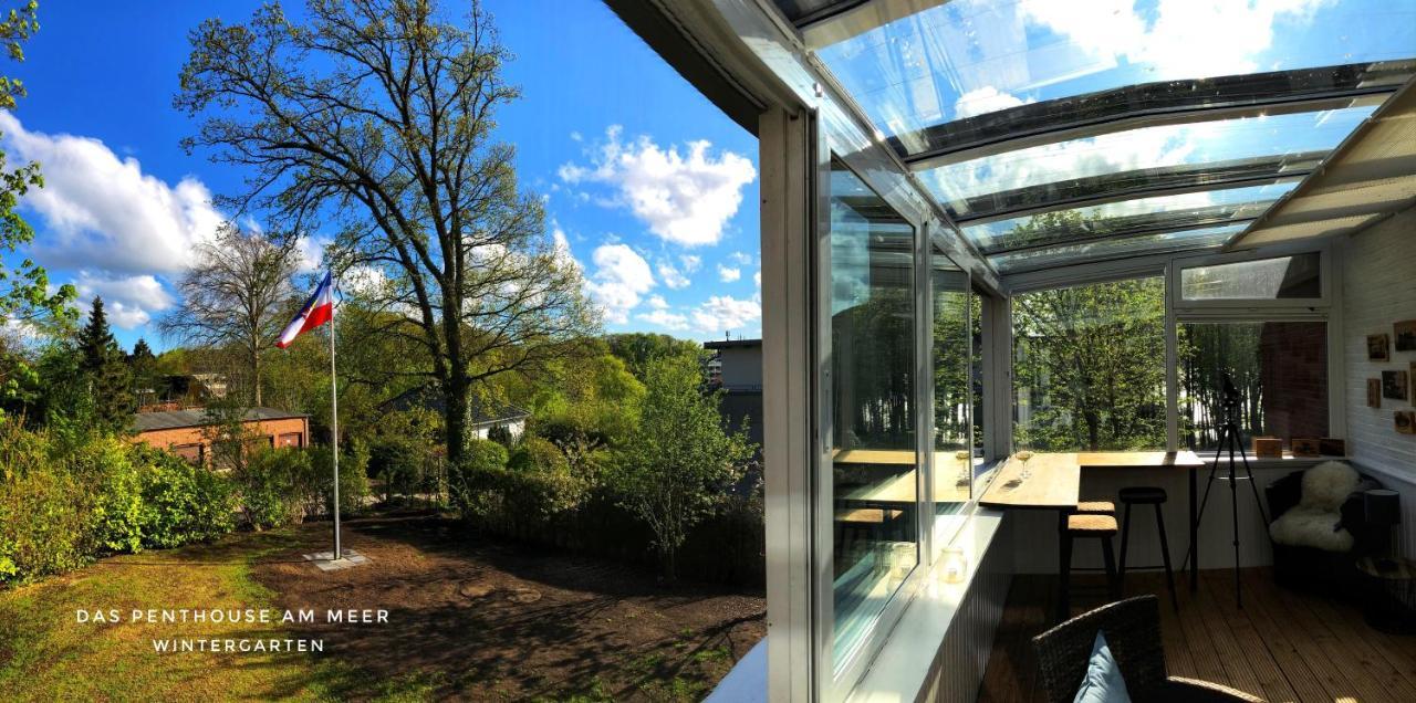 Das Penthouse Am Meer - Logenplatz An Der Foerde - Γκλύξμπουργκ Εξωτερικό φωτογραφία